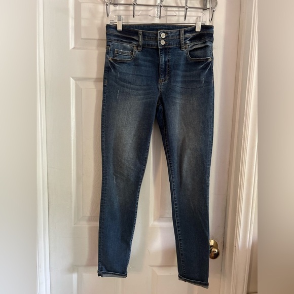 Kut from the Kloth Denim - kut from the kloth high rise toothpick Skinny Jeans 6 Blue Stretchy 30”inseam